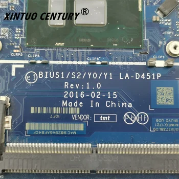5B20L46044 Lenovo Jogas Flex4-1470 510-14ISK LA-D451P mainboard 4405U CPU tests