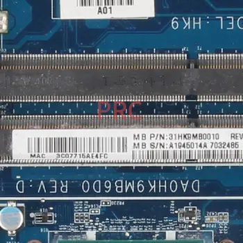 A1945014A SONY SVF152 I5-3337U Grāmatiņa Mainboard DA0HK9MB6D0 SR0XL DDR3 Klēpjdators mātesplatē