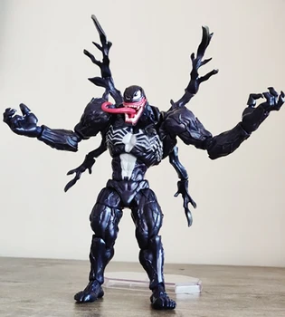 Revoltech Yamaguchi Asinspirts Rīcības Attēls Pārsteidzošs Venom Modelis Rotaļlietas Lelle Dāvanas