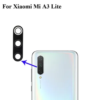 Augstas kvalitātes Xiaomi Mi A3 Lite Atpakaļ Atpakaļskata Kamera Stikla Lēcu testu labs Xiaomi Mi 3 Lite A3lite Rezerves Daļas