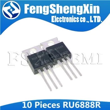 10pcs RU6888R TO220 RU6888 TO-220 RU6888R3 N-Kanāls Advanced Power MOSFET
