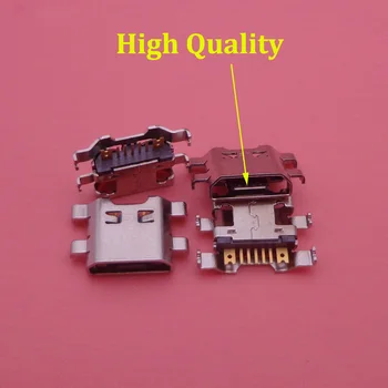 1GB Micro usb ligzda ligzda Maksas Savienotājs LG K4(2017)M160 K8 M200N K520,X Cam K580,X Elektriski K220DS/2 Ekrāna K500N K500DS