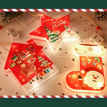 Ziemassvētku Eglīšu Rotājumi Mājās Stīgu Gaismas Dekori Santa Claus, Sniegavīrs Ziemassvētku Rotājumu Dāvanas Navidad Jaunā Gada Rotājumi 2022