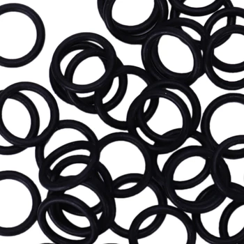 50 X Nitrila Gumijas O Ring Black 11 Mm X 15 Mm X 2 Mm Blīvējuma Paplāksni Somas Gumijas Spilventiņi