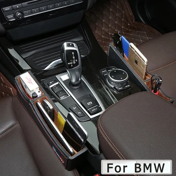 Auto styliny Iekšējais sēdekļa aiza uzglabāšanas kaste/soma Turētājs Tālrunis Lodziņā Kreisajā drive BMW F06 F12, F13 G32 F01 F03 F04 G15 usc-11