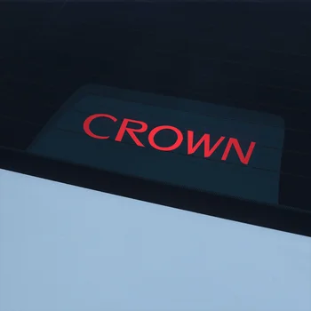 Toyota Crown Eņģeļa Spārnus 2010-2012 PVC Uzlīmes Bremžu Brīdinājuma Gaismas Lampa Projekcijas Valdes Apdare Piederumi