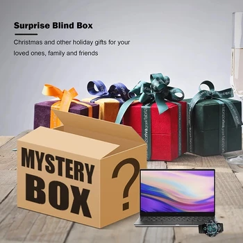 Caja misteriosa , regalo sorpresa, producto electrónico Premium, Boutique, artículo aleatorio, caja de regalo de la suerte,