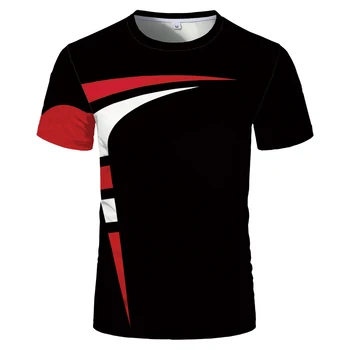 Vasaras 2022 Vīriešu Kārtas Apkakli, Īsām Piedurknēm T-Krekls Melns Sarkans Balts, Vienkārša Modes Krekls