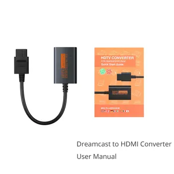 Par NGC/NVE/N64 Spēļu Konsole HDMI-saderīgam Pārveidotāja Adapteris Nintend 64 GameCube Plug And Play Pilnu Digitālo Kabeli