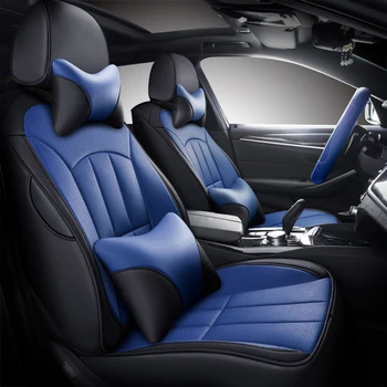 WLMWL Pasūtījuma āda sēdekļa vāks Tesla visas medels modeļi 3 Model S MODEĻA model X Y Pasūtījuma auto pēdu Spilventiņi Auto Piederumi