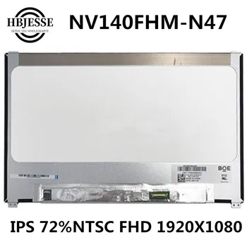 Par BOE NV140FHM-N47 NV140FHM N47 D/PN 06HY1W 6HY1W LCD Ekrāna Matricas Klēpjdatoru 14.0