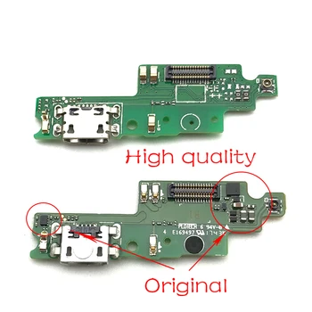 Par Xiaomi Redmi 4X Micro USB valdes Plug Maksas Ostas Dock Connector Flex Cable Mikrofona Valde