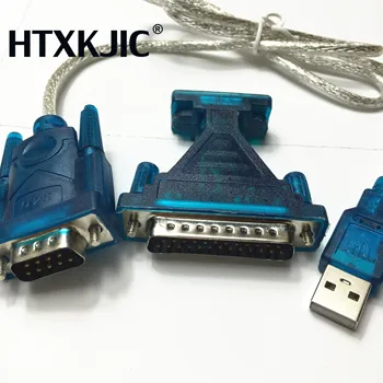 Jauns USB 2.0, Lai RS232 Com Portu 9 PIN SĒRIJAS DB25 DB9 Adaptera Kabeli Konvertētājs