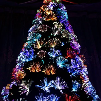 1,2 M -3M Krāsains Šķiedras Ziemassvētku Eglīte Cristmas Rotājumi, Lampas Gaismas Luksusa Ziemassvētki Veikalu Rotājumi, Dāvanu Festivāls Piegādes 2021