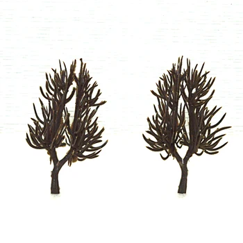 Modelis koka ieroču rotaļlietas miniatūra mēroga arhitektūras augu bāzes materiālu diorāma sīkos kokus, padarot