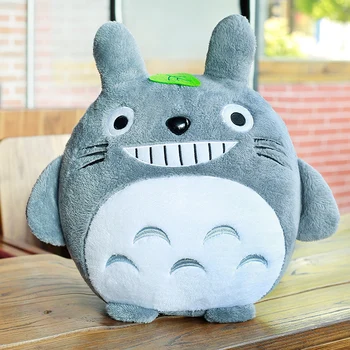 1pc 20cm Mans Kaimiņš Totoro Plīša Rotaļlieta Kawaii Pildījumu Dzīvnieku Rotaļlietas Anime Totoro Bērniem Lelle Bērniem Mīksta Karikatūra Rotaļlieta Dāvana