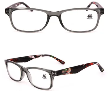Eyesilove vintage sieviešu lasīšanas brilles ziedu krāsu vīriešu acetāts lasīšanas brilles vecuma tālredzība +100 +150 +200 +250 +300 +350