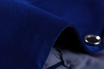 Vīriešu žakete slim fit uzvalks jaka melnā, tumši zilā samta 2021. gada pavasara rudens outwear mētelis Bezmaksas piegāde Uzvalki Vīriešiem
