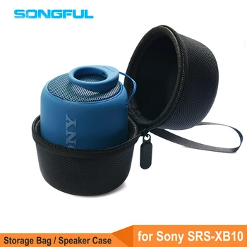 Portatīvo Skaļruņu Gadījumā Segtu Sony SRS XB10 Bluetooth Skaļruņi Skaņas Box Glabāšanas, Pārnēsāšanas Soma Sony SRS XB-10/VID-XB10 Gadījumā