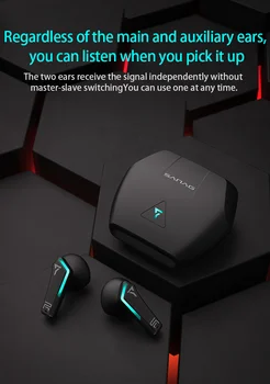 Sanag X Pro Uzvarētājs Spēļu Earbuds Zema Latentuma TWS Bluetooth Austiņas ar Mic Bass Audio Skaņas Pozicionēšanas PUBG Bezvadu Austiņas