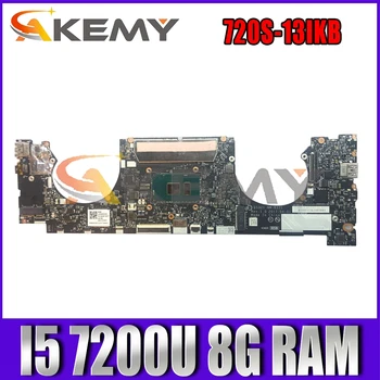 Akemy DS321 NM-B331 Motherboard Lenovo IdeaPad 720S-13IKB Laptop Pamatplates CPU I5 7200U 8G RAM Pārbaudes Darbs