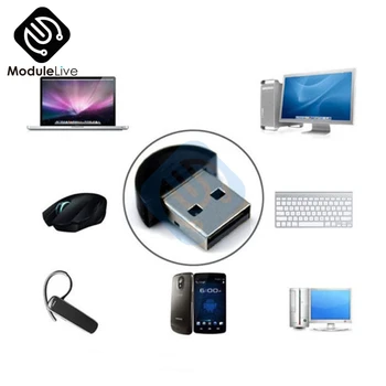 Jauns usb Bluetooth Adapteri Portatīvo DATORU Win Xp Win7 8 iPhone 4GS Mini USB adaptador bluetooth dongle USB audio ierīce