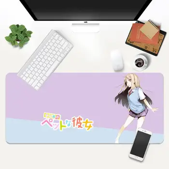 Mashiro Shiina Izturīga Gumijas Peli Mat Pad XL Liels Datorspēļu Tastatūra DATORA Galds Mat Takuo Datoru, Planšetdatoru Peli mat