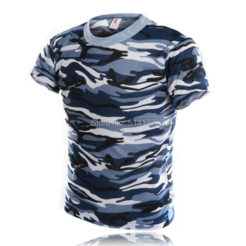 T Krekls Vīriešiem 2019 Jaunu Stilu Modes Maskēties Īsām Piedurknēm T-krekls, Personības Navy Maskēties O-veida Kakla T-krekls Vīriešu Apģērbs