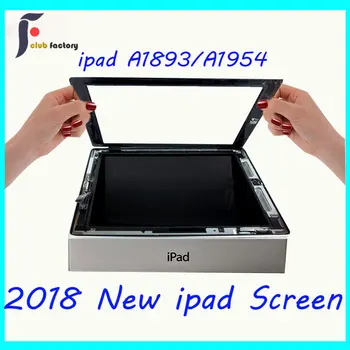 IPad 2018 A1893 A1954 Touchscreen Digitizer iPad 9.7 2018 Touch Screen Stikla Paneļa Nomaiņa Sensors