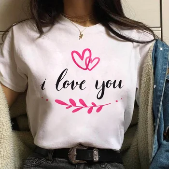 Jaunu Cute Sarkans Mīlestība drukāt Topi Goth dāmu T-krekls dāmas gadījuma raksturs O-apkakles balts krekls ar īsām piedurknēm dāmas T-krekli,Piliens Kuģis