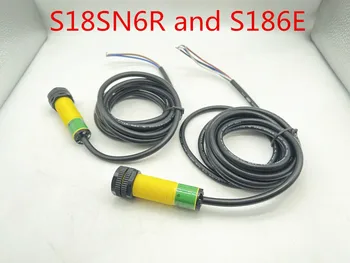 S18SN6R + S186E Fotoelektrisks Slēdža Sensoru Jaunas Oriģinālas