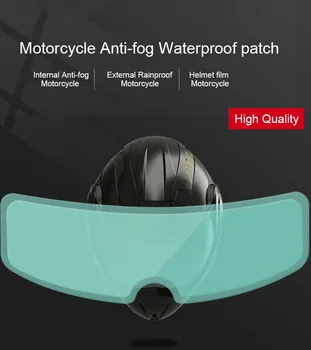 Ūdensizturīgs Ielikt Motocikla Ķivere Objektīvs Uzlīme Anti-miglas Pārklājumu Motociklu Ziemas