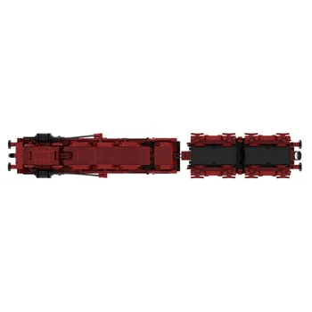1040Pcs Baureihe 01.5. RC Tvaika Vilciena Stila Inovatīvu Montāžas Bloku KM Rotaļlietas (Licencēta un Izstrādāta ar Itrains)