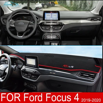 Anti-Slīdēšanas Paklājiņš Paneļa Pad Saulessargs Dashmat Aizsargātu Carpe UV Dash Spilvenu Auto Piederumi MK4 Ford Focus 4 2019 2020