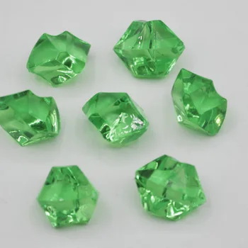 100GAB Plastmasas Kristāla 14*11mm Akrila Crystal Diamond Bandinieks Neregulāras Akmens Puse & Brīvdienu DIY Rotājumi