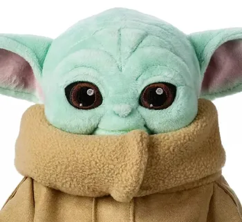 Disney Star Wars Kawaii Bērnu Master Yoda Plīša Rotaļlietas Anime Attēls Figma 25cm/30cm Plīša Lelles Radošo Bērnu Ziemassvētku Dāvanu