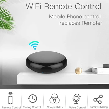 Tuya WiFi IS Tālvadības pulti Gaisa Kondicionētājs, TV, Smart Home Centrālās Tuya Smart Dzīves Tālvadības pults, Lai Alexa,Google Home
