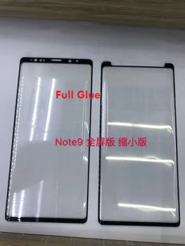 3D Pilnu līme Stikla Samsung Galaxy Note 9 Note8 Stikla 3D Full līme Rūdīta Stikla Ekrānu, Galaxy S8 S9 Plus Lietā Draudzīgi