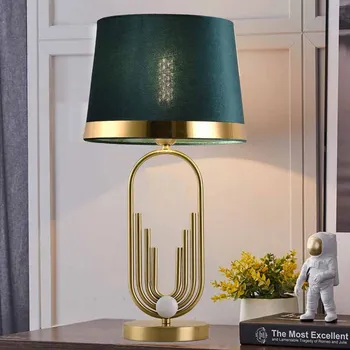 Gaismas Luksusa Galda Lampas, Dzīvojamās Istabas, Guļamistabas Gultas Lampa Modelim Istabas Vienkārši Postmodernisma Amerikāņu Pētījums Galda Lampa