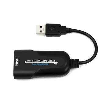 USB 2.0 USB 3.0 Video Capture Karte, HDMI saderīgas Video Grabber Ierakstīt Lodziņā PS4 Spēle DVD Videokamera HD Kameru Ierakstu