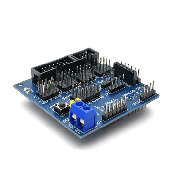 V5 Sensors Vairogs Izplešanās Valdes aizsargs Arduino UNO R3 V5.0 Elektroniskā Moduļa Sensors Vairogs V5 Izplešanās Valde