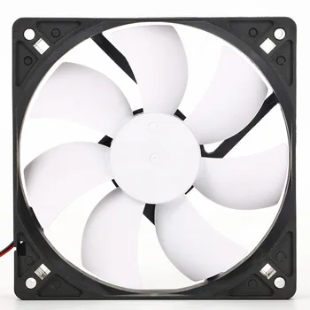 Lv-Labs PC Datoru 120mm Naftas Paturot 16dBA Ultra Silent Case Fan Cooler Heatsink Dzesēšanas,12CM Ventilatora Jauda, ko Molex IDE 4pin