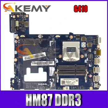 Akemy Lenovo G410 LA-9642P Portatīvo DATORU Mātesplati HM87 DDR3 Integrēta videokarte Testa OK