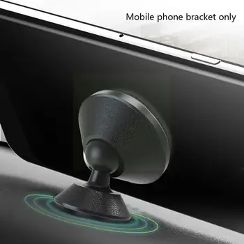 Automašīnu gaisa izplūdes magnētisko mobilā tālruņa turētājs Universālais magnētiskais ādas turētājs tālrunis navigācijas mobilo W9H1