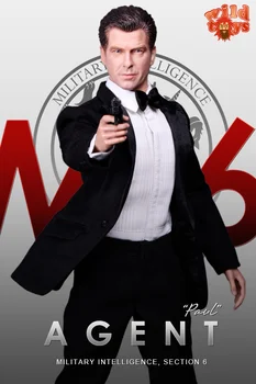 WT21 1/6 MI6 Aģents Pols 007 Pierce Brosnan 12