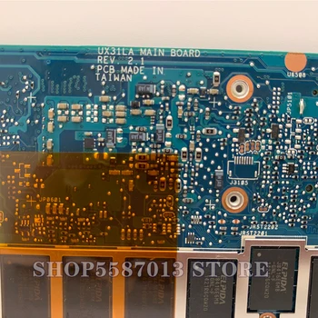 UX31LA par ASUS UX31L klēpjdators mātesplatē UX31LA mainboard testa LABI I5-4200U cpu, 8GB RAM