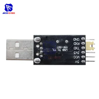 Diymore USB Sērijveida USB uz RS232 TTL CH340 CH340G Modulis ar STC Mikrokontrolleru Lejupielādēt Adapteris Kuģa Arduino 3.3 V un 5V