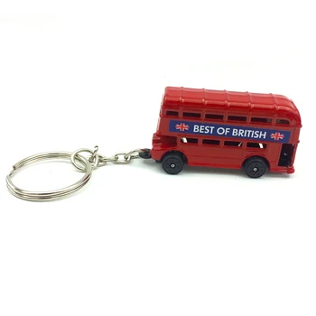 Londonas Classic Suvenīru Atslēgu Ķēdes Iela Pastkastes Telefona Būdiņā Autobusu Creatinve Smieklīgi Šarmu, Atslēgu ķēdes, smalkas rotaslietas, lai automašīnas durvis Attēls 2