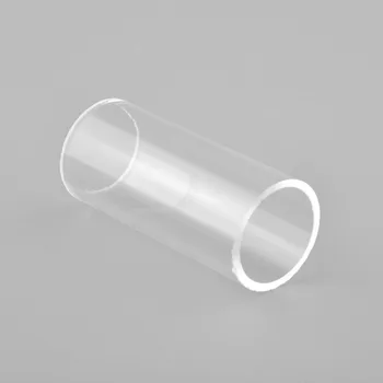 New Augstas kvalitātes Elektriskās Ģitāras Stīgu organiskā stikla Sveķu Slaidu Stikla Pudele Pirkstu Caurules Šarnīrs 60x22mm Skaidrs Attēls 2
