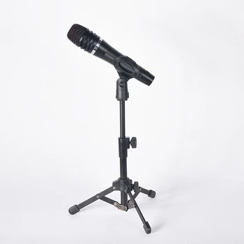Mini Galda Statīvs Mikrofons Mic Stand Turētājs Ar Vītni Sanāksmēm, Lekcijām, Runājot Un Ect Attēls 2